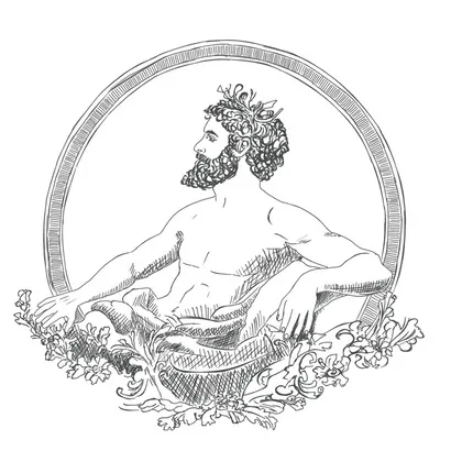 Man over Vines